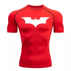 Tênis de corrida de secagem rápida masculina camiseta, camiseta curta fitness, top esportivo, calças justas de ginástica, camisa de compressão muscular, treino, MMA Coquete na internet