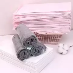 Fraldas absorventes para cães, 100/50/40/20 peças, descartáveis, treinamento de cachorros, almofadas de xixi, superfície de secagem rápida, almofada limpa, suprimentos para cães - loja online
