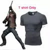Jaqueta bomber cosplay para homens e mulheres, fantasia fantasia, casaco de couro falso, biohazard Re4, remake, leon, roupa, camiseta