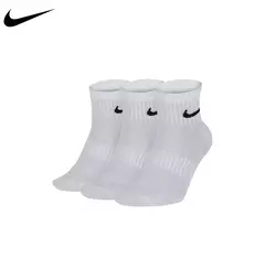 Nike-meias esportivas unissex leves, meias leves diárias, meias masculinas e femininas para treinamento atlético, S, M, L, XL, SX7676, 3 pares - Wolf Magazine