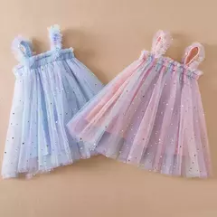Vestido Borboleta 3D para Bebé Menina, Roupa Infantil, Festa de Aniversário, Vestidos Luxuosos Elegantes, Roupas Doce Verão, Novo, 1-5Y - loja online