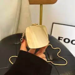 Bolsa de ombro acrílica para mulheres, bolsa de batom, mini bolsa crossbody, bolsa fofa, alta qualidade, designer, nova, 2024 - loja online