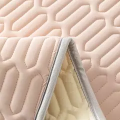 Imagem do Tapete e fronha de látex espesso macio, Conjunto de cama liso, Lençol Cool Feeling, Capa de colchão de resfriamento, Verão, 2 pcs, 3pcs