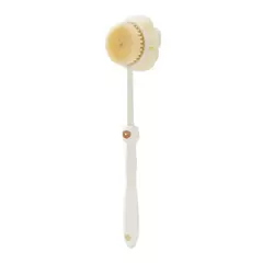 Dois Lados Chuveiro Corpo Silicone Escova, Punho Longo, Banho Wash, Massagem De Banho, Esfoliante De Volta Do Corpo, Suprimentos De Banho