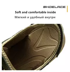 Imagem do Novas sandálias masculinas de couro genuíno macio sandálias sapatos masculino