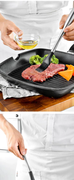 Conjunto de utensílios de cozinha de silicone com cabo oco de aço inoxidável, 12 peças, barril de armazenamento, colher de cozinha, batedor de ovos - comprar online