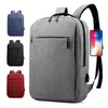 Mochila multifuncional de grande capacidade para laptop, carregamento USB, mochilas de escola de informática, bolsa impermeável Oxford para homens, viagem, masculina