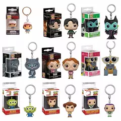 Funko pop chaveiro congelado toy story wall-e estranho dragon ball naruto figura de ação de uma peça brinquedo l02 presentes para crianças - comprar online