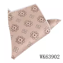 Lenços Lenços Quadrados Floral para Homens e Mulheres, Toalha Peito Tecida, Lenço para Cavalheiros, Toalha de Bolso, Novo - Wolf Magazine