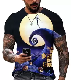 Camiseta masculina estampada em 3D, camiseta infantil, camiseta casual, desenho animado, diversão, verão, venda quente - loja online