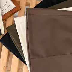 Saia Bodycon de couro PU feminina, botões vintage, bolso com zíper, versátil, cintura alta, fina, curta, sólida, linha A, verão, novo - comprar online