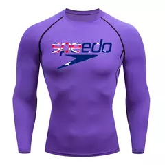 Camiseta apertada de manga curta para homens, Rash Guard, Tee Mergulho, Swimwear - comprar online