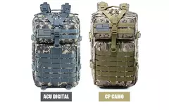 Imagem do Mochila de viagem tática impermeável para homens, mochilas de grande capacidade, esportes ao ar livre, bolsas multifuncionais 50L, 35L, 25L