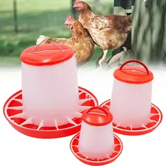1/3/5/9kg balde alimentador automático de frango galo galinha dispositivo de alimentação, animais de fazenda aves codorna pombos suprimentos de alimentação 1 pc na internet