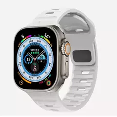 Pulseira de Silicone Macia para Pulseira Relógio Apple, Pulseira Ultra Esportiva, Pulseira iWatch Series 8, 7, 6, 5, 49mm, 44mm, 45mm, 42mm, 41mm, 42 milímetros, 38 milímetros na internet