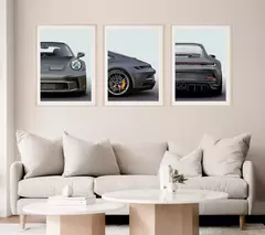 Clássico Pop HD Canvas Poster Print, Wall Art, Supercar, Casa, Quarto, Sala de estar, Decoração, 911, GT3, 3 Pcs - Wolf Magazine