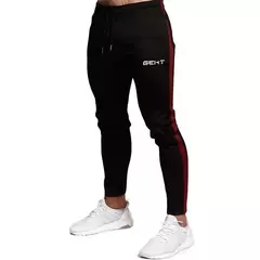 GEHT-Calça Skinny Casual Masculina, Moletom Corredores, Treino de Fitness, Calças Track, Moda Masculina, Marca Outono, Nova - loja online