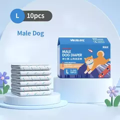 Fralda para cachorro feminino, super absorção, calças fisiológicas menstruais para animais de estimação, fraldas à prova de vazamento, respirável, filhote de cachorro, suprimentos curtos para cães - Wolf Magazine