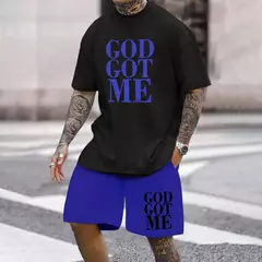 Conjunto de camiseta e shorts casuais masculinos, tops de praia estampados em 3D, moda streetwear, roupas esportivas, estilo havaiano, novo, 2 peças na internet