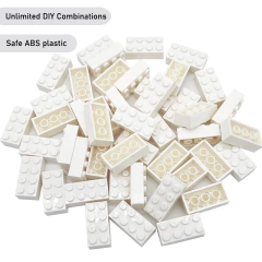 2x4 Building Blocks DIY Classic Creative Toys Compatível com as principais marcas 3001 Bulk Bricks MOC Play Set Kids Gift 100-300 Pieces - comprar online