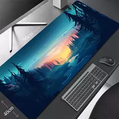 Imagem do Tapete de rato de borracha antiderrapante, Tapete de rato grande, Big Desk Pad, Tapetes de teclado monstro
