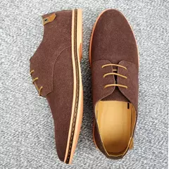 Sapatos Oxford clássicos para homens, tênis Oxford casual, calçado confortável, flats de vestido, tamanho grande, primavera 2024 - comprar online