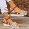 Sandálias planas casuais para mulheres, sapatos de luxo, nova moda estilista, verão, 2022