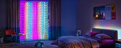 Inteligente Curtain String Lights com Bluetooth App Control, Fada de Natal Luz, guirlanda, Picture Display, Party Decor, DIY, WS2812B, 400 LEDs na internet