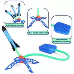 Foot Pump Launcher para crianças, ar ao ar livre pressionando pedal subindo brinquedo, jogo terno, salto esporte, presente - comprar online