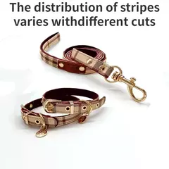 Coleira e coleira para animais de estimação conjunto de couro moda coleiras ajustáveis para cães suprimentos para animais de estimação coleiras para cães médios e grandes presente para cães
