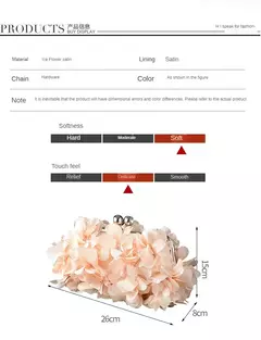 Bolsa de embreagem floral para mulheres, bolsa de casamento para noivas e senhoras, 8 cores, branco, azul, roxo, sacos de flores de noite na internet