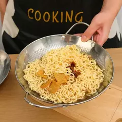 2-1 pçs frigideira de aço inoxidável engrossado casa antiaderente pan pequeno hotpot prata pote para ramen sopa ovo frito suprimentos