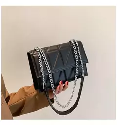 Bolsa de Ombro De Couro PU Para Mulheres, Bolsa Feminina, Correia De Corrente, Crossbody, Punho, Designer, Moda - Wolf Magazine