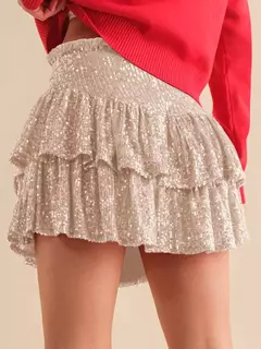 Mini saias plissadas de lantejoulas de cintura alta para mulheres, festa africana, roupas de noite, roupas sensuais dashiki, primavera, verão, 2022