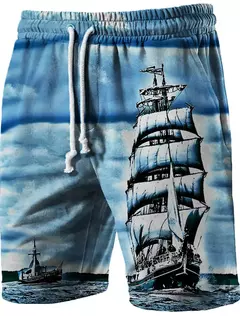 Royal Knight-Shorts de praia com secagem rápida masculina, calça casual masculina de musculação, verão street jogger, ginásio cintura baixa sexy sunga - Wolf Magazine