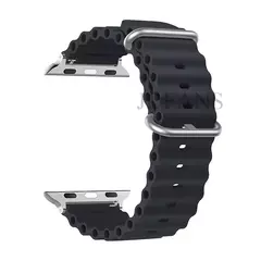 Ocean Strap para Apple Watch, faixa de 49mm, 44mm, 45mm, 41mm, 40mm, 38mm, 44mm, 1:1, iWatch Series 9, 8, 7 SE, original - comprar online