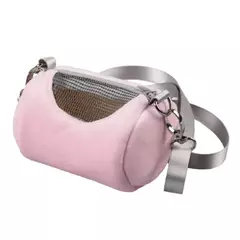 Transportadora de Animais Respirável com Trela de Rato, Carry Pouch, Gaiola, Hamster, Chinchila, Cobaia, Viagem, Quente, Pequeno na internet