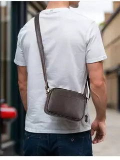 Joyir nova bolsa de ombro de couro genuíno masculino grande capacidade horizontal vintage lichia padrão ombro único saco inclinado para homem