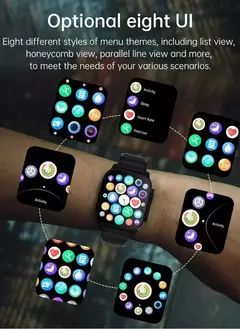 Imagem do Relógio inteligente masculino T900 Ultra 2, Tela AMOLED, Bússola NFC, Impermeável, Apple Watch, IWO Ultra 8, 49mm, Série 8, 2.3 ", 2024