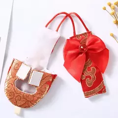 Fralda de pássaro tradicional bonita estilo chinês vintage calopsita roupas impressão vestir-se fraldas de papagaio de pássaro macio com arco na internet