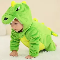 Macacão Dinossauro Vermelho para Bebê Recém-nascido, Criança Cosplay Roupas, Pijama Kigurumi, Bonito Animal Romper, Unicórnio Onesies, Meninos e Meninas - loja online