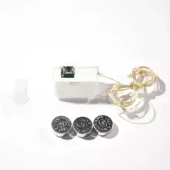 LED Botão Bateria Light String, Fairy Lights, Decoração de Jardim, Guirlanda, Natal, Casamento, Ano Novo, Quarto, Sala de estar na internet