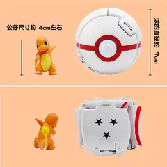 Pokemon elf bola pokeball anime figura desenhos animados pikachu charizard piplup kyogre bolso monstro animal de estimação anime ação modelo brinquedo presentes