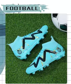 sapato masculino tênis masculino 2024 Homens Sapatos de Futebol Tamanho Grande Ultraleve Botas De Futebol Meninos Tênis Não-Deslizamento AG/TF Chuteiras De Futebol Botas De Tornozelo Unisex - comprar online