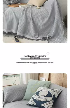Estilo nórdico capa completa sofá cobertor universal ajuste com tudo incluído capa de sofá pano slipcover para decoração de casa - loja online