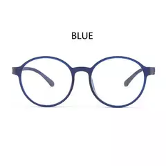 Imagem do Ultraleve Anti Luz Azul Óculos de Proteção para Olhos para Homens e Mulheres, Óculos de Leitura Redondos, Computador, Retro, Parafuso, Free Design, TR90