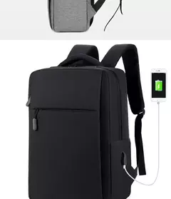 Mochila simples e elegante, mochila multifuncional de grande capacidade para deslocamento, viagens de negócios, bolsa para computador de estudante-ll