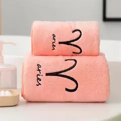 Toalha De Banho De Constelação Macia Grande, Absorvente Espessado, Folhas Bordadas, Banho Do Banheiro na internet