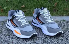 Sapato leve e respirável vulcanizado masculino, tênis de malha casual, calçado de caminhada antiderrapante, tênis, tendência - loja online
