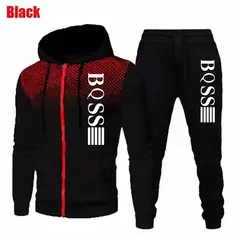 Moletom e moletom casual masculino, Moletom com zíper estampado, Casaco versátil, Exterior, Roupa esportiva para corrida, Moda - Wolf Magazine